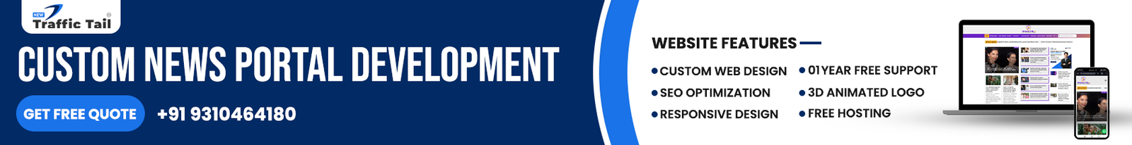 News Portal Development Services in Uttar Pradesh